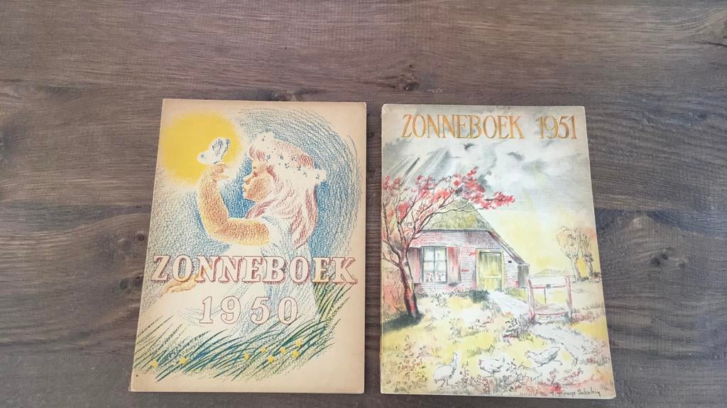 Zonneboek 1950 en 1951, Boeken, Ophalen of Verzenden, Gelezen, Fictie algemeen