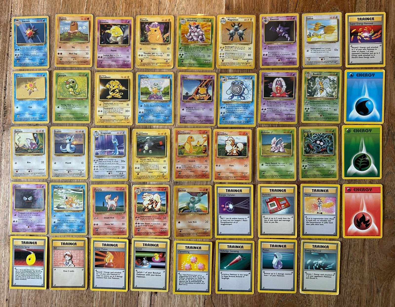 Pokemon vintage kaarten, Hobby en Vrije tijd, Verzamelkaartspellen | Pokémon, Ophalen of Verzenden, Gebruikt, Meerdere kaarten