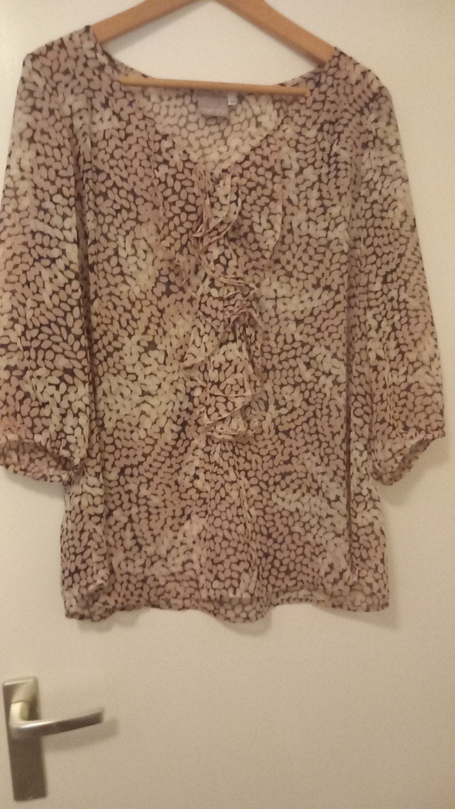 merk: Dreamstar maat 46 ros/zwart, Kleding | Dames, T-shirts, Verzenden, Zwart, Maat 46/48 (XL) of groter, Zo goed als nieuw