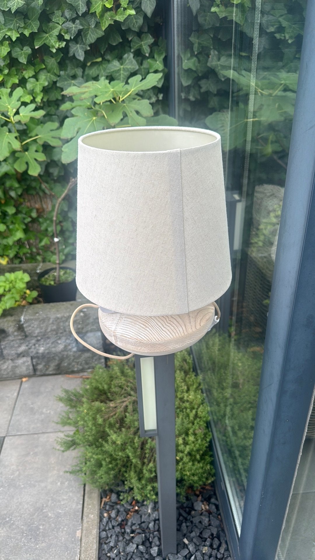Te koop nachtlampje €5, Ophalen of Verzenden, Zo goed als nieuw, Hout