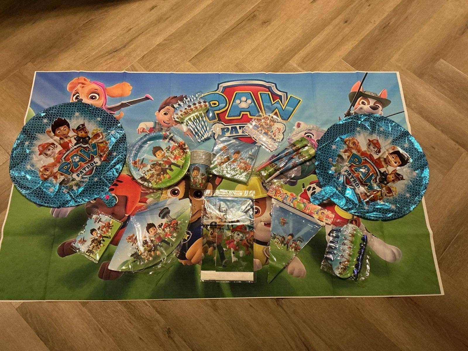 Paw patrol verjaardag versieringen, Ophalen of Verzenden, Nieuw, Versiering, Verjaardag