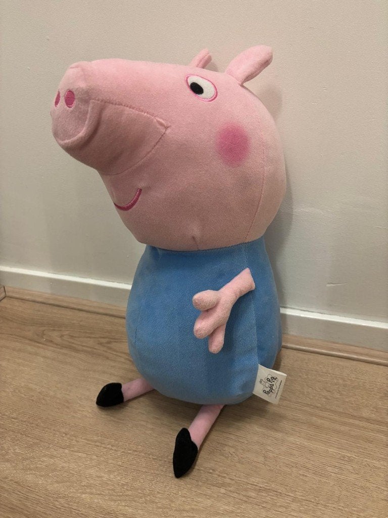 George knuffel (Peppa Pig) 40 cm, Ophalen, Zo goed als nieuw, Overige typen