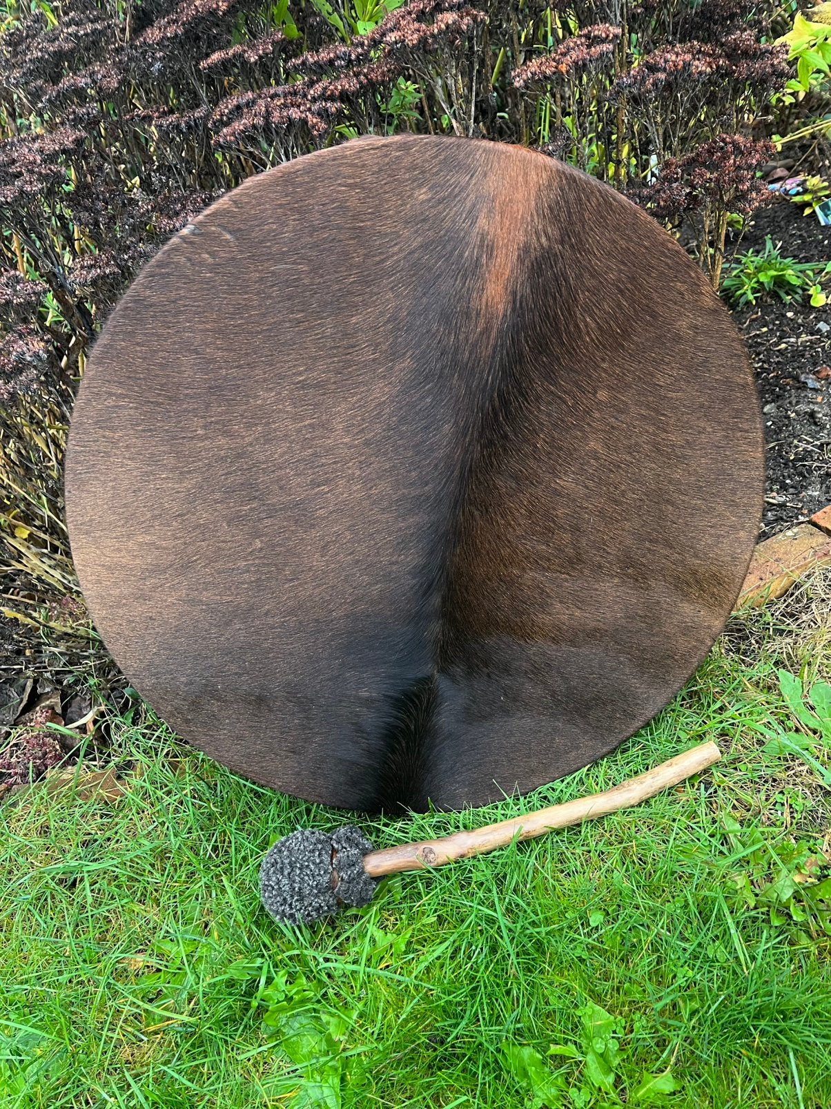 Sjamaan drum paard met drumstok, Ophalen of Verzenden, Trommel