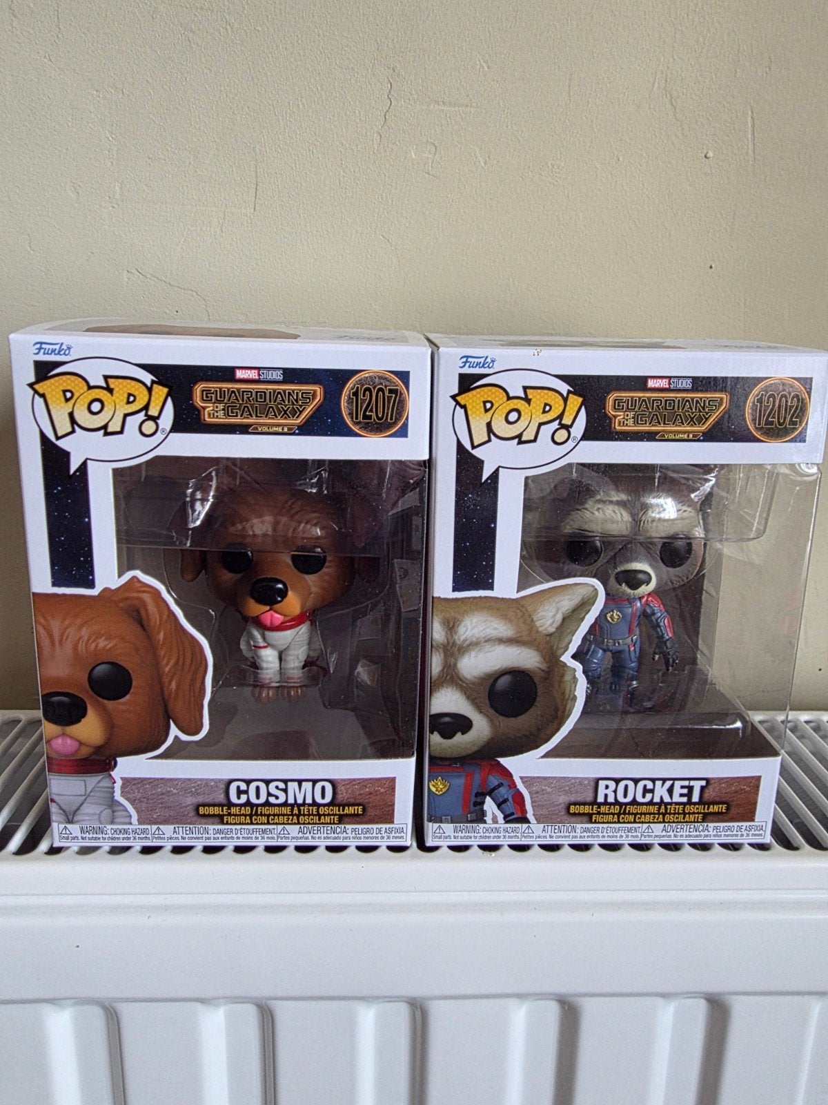 Funko Pop! Guardians of the Galaxy: Cosmo & Rocket, Ophalen, Nieuw
