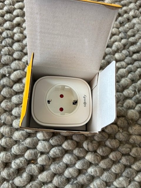 Somfy Slimme stekker (Zigbee 3.0) - Nieuw, Ophalen of Verzenden, Nieuw, Overige merken, Stekkerdoos