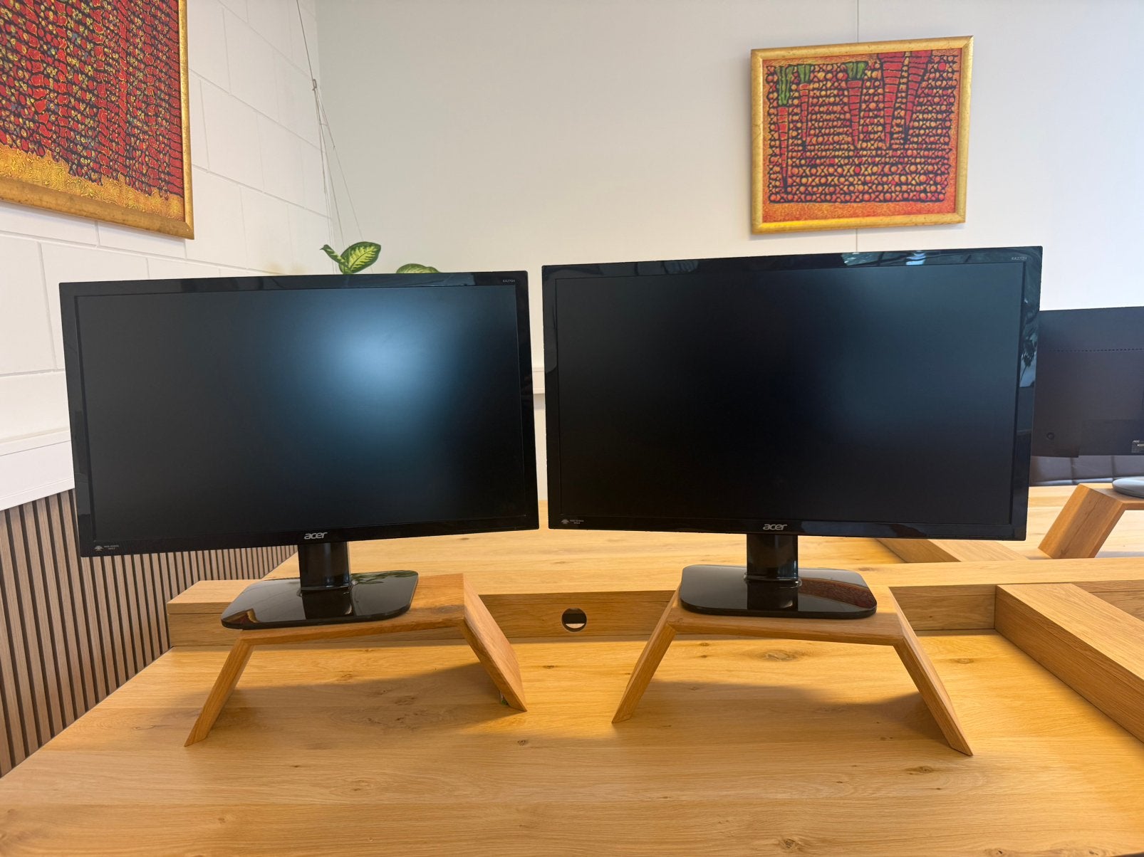 2x Acer KA270H 27 inch Full HD monitor, HDMI, Full HD, Ophalen of Verzenden, Zo goed als nieuw
