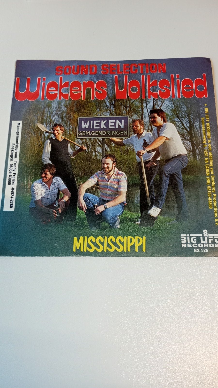 Sound Selection - Wiekens Volkslied single (piraat), Cd's en Dvd's, Gebruikt, Verzenden, 7 inch, Nederlandstalig