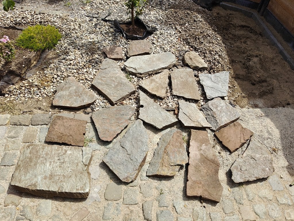 Flagstones, Tuin en Terras, Ophalen, Gebruikt, Terrastegels, Natuursteen