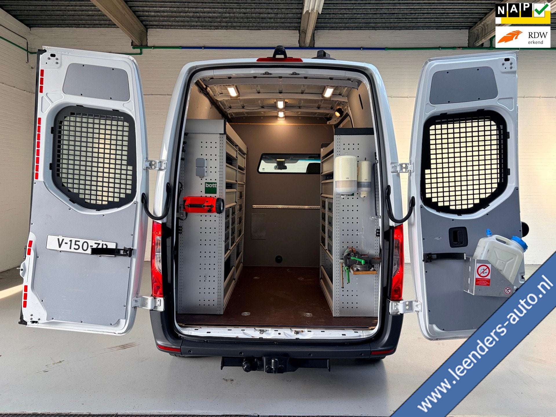 Mercedes-Benz Sprinter Automaat Servicewagen 314 2.2 CDI 140, Stof, Gebruikt, Bedrijf, Diesel