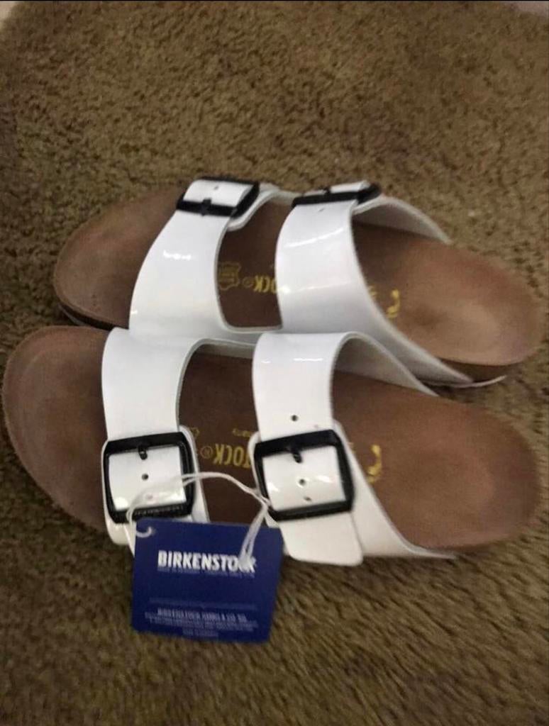 Nieuwe Birkenstock Echt leer schoenen 37maat, Ophalen of Verzenden, Nieuw