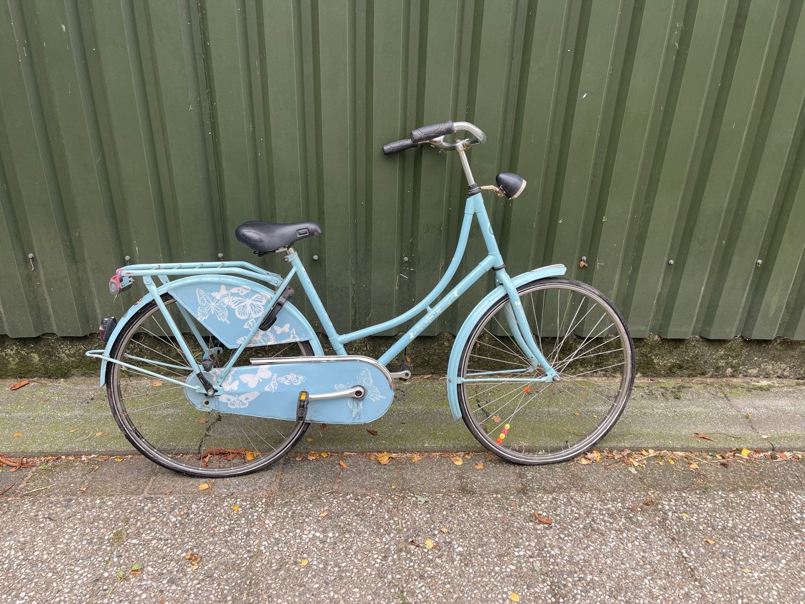 Cortina Tour meisjesfiets - Lichtblauw met vlinders, Ophalen, Gebruikt, 20 inch of meer