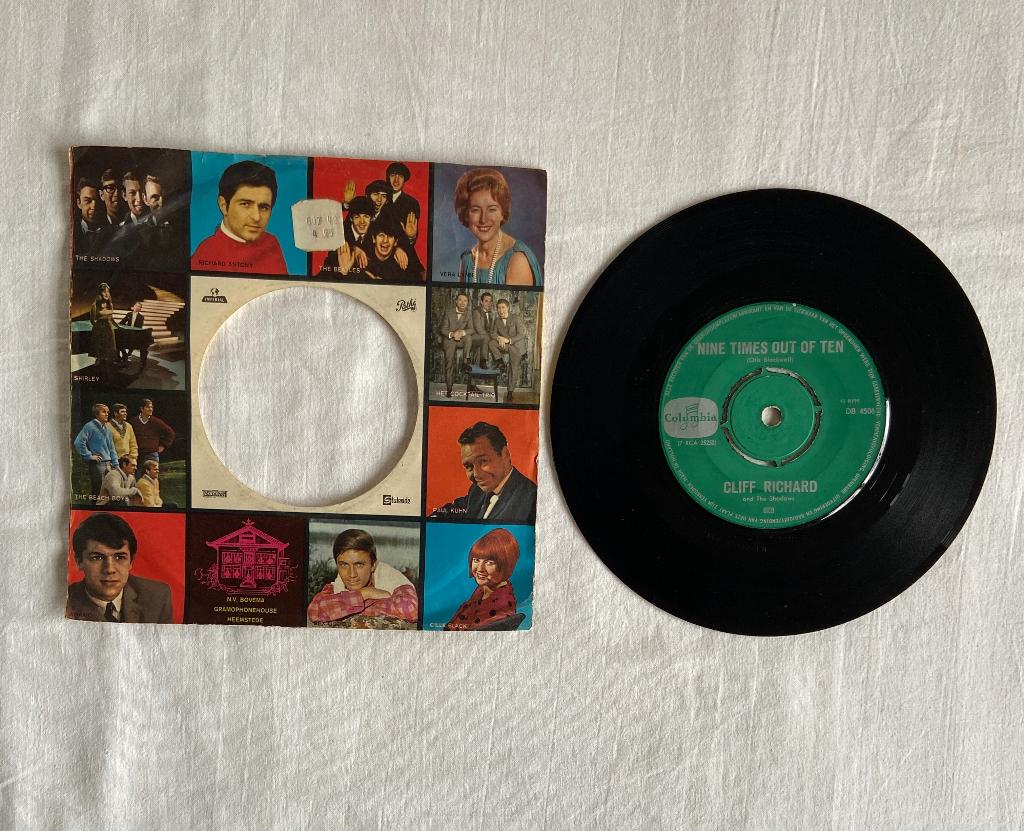 cliff Richard - nine times of ten, Ophalen of Verzenden, Gebruikt, Pop
