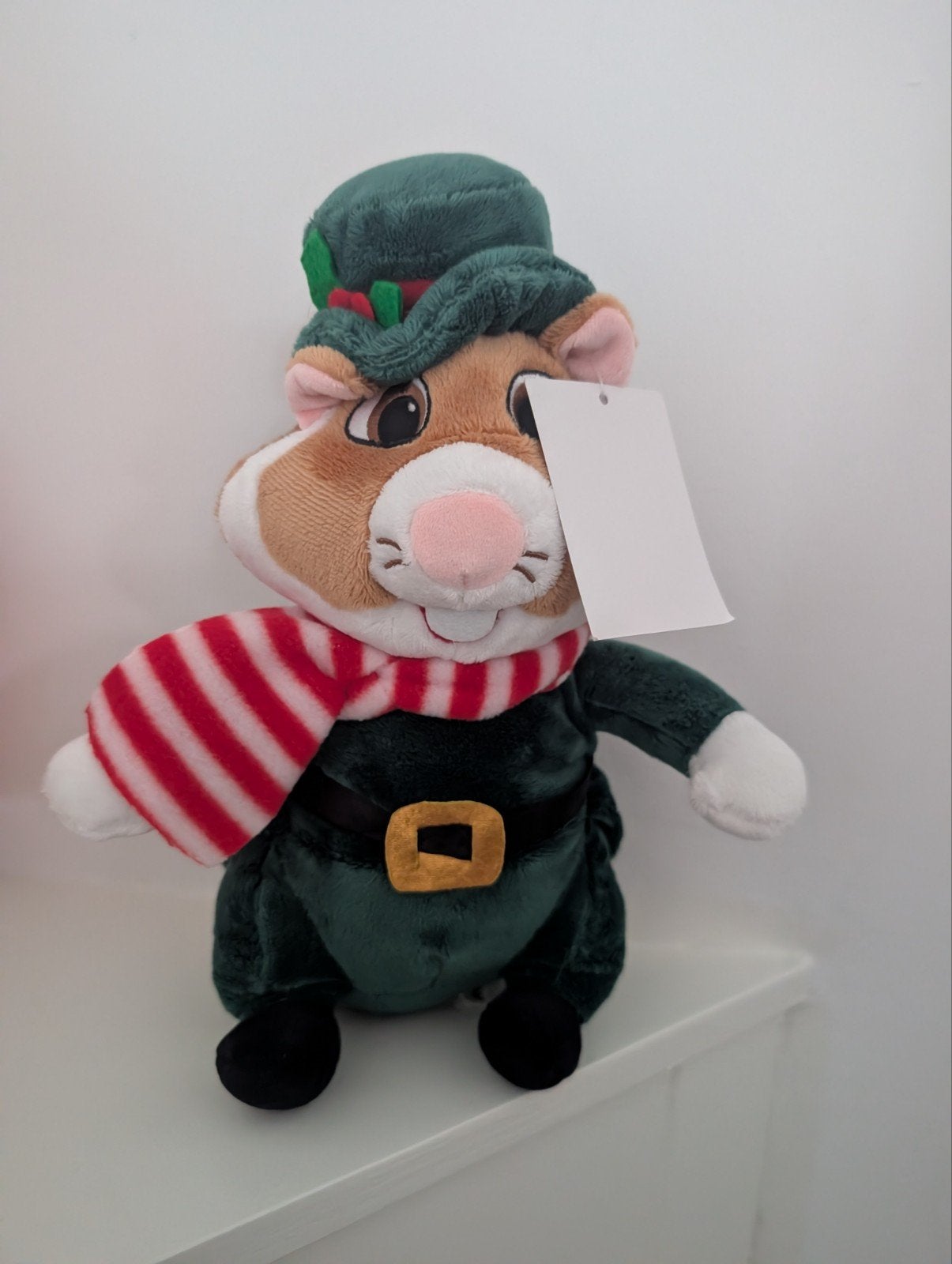 Hamster knuffel Winter - Kerst, Albert Heijn, Overige typen, Nieuw, Ophalen of Verzenden
