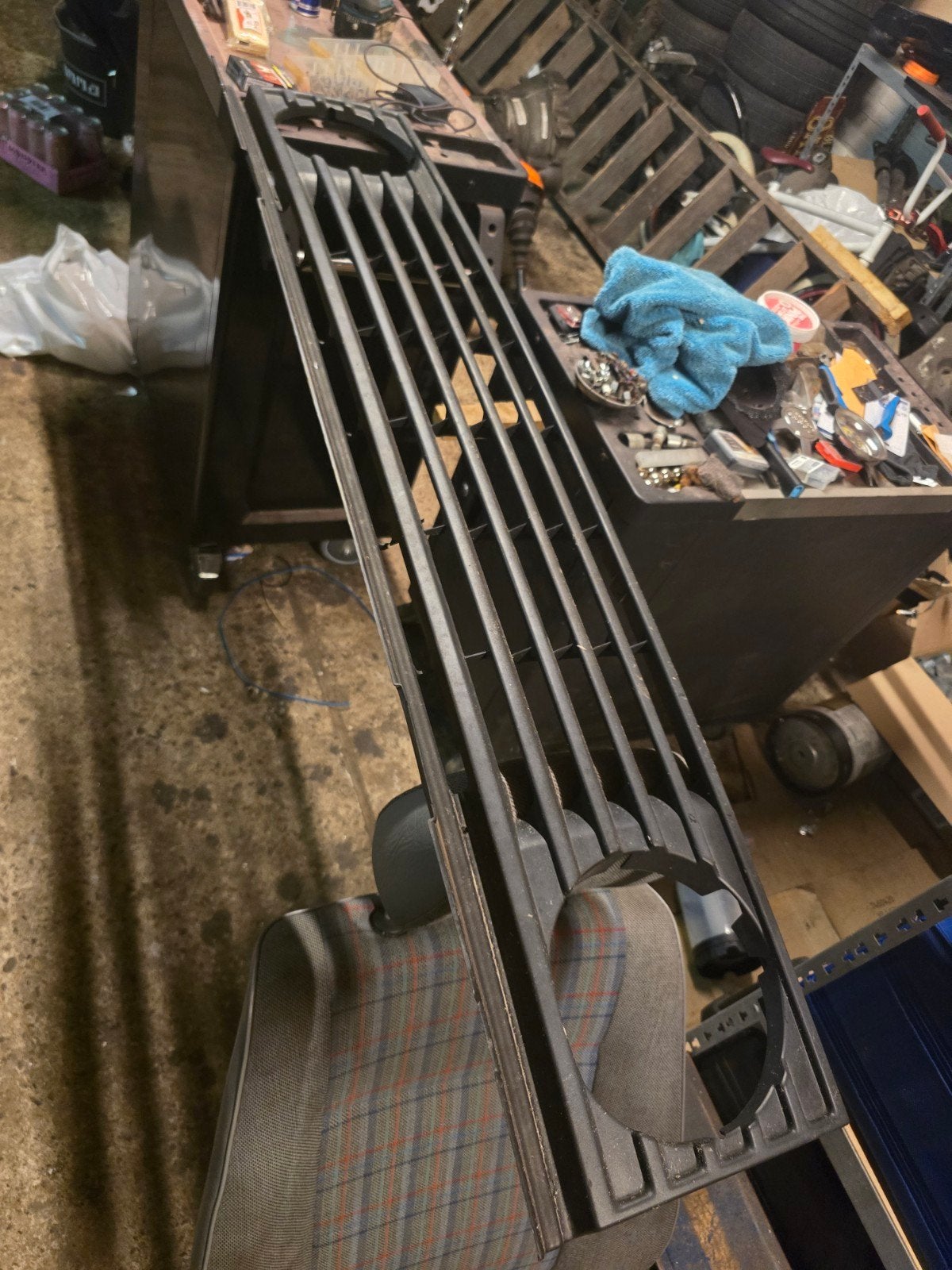 Range rover classic 4 Door Front Grill Lot7, Ophalen of Verzenden, Gebruikt