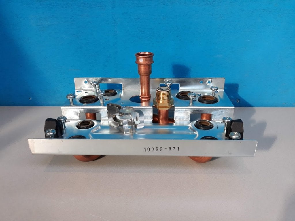 Montage plaat platenwisselaar Vaillant EcoTEC Pro Classic, Niet ingevuld, Cv-ketel of Combi-ketel, Niet ingevuld, Zo goed als nieuw