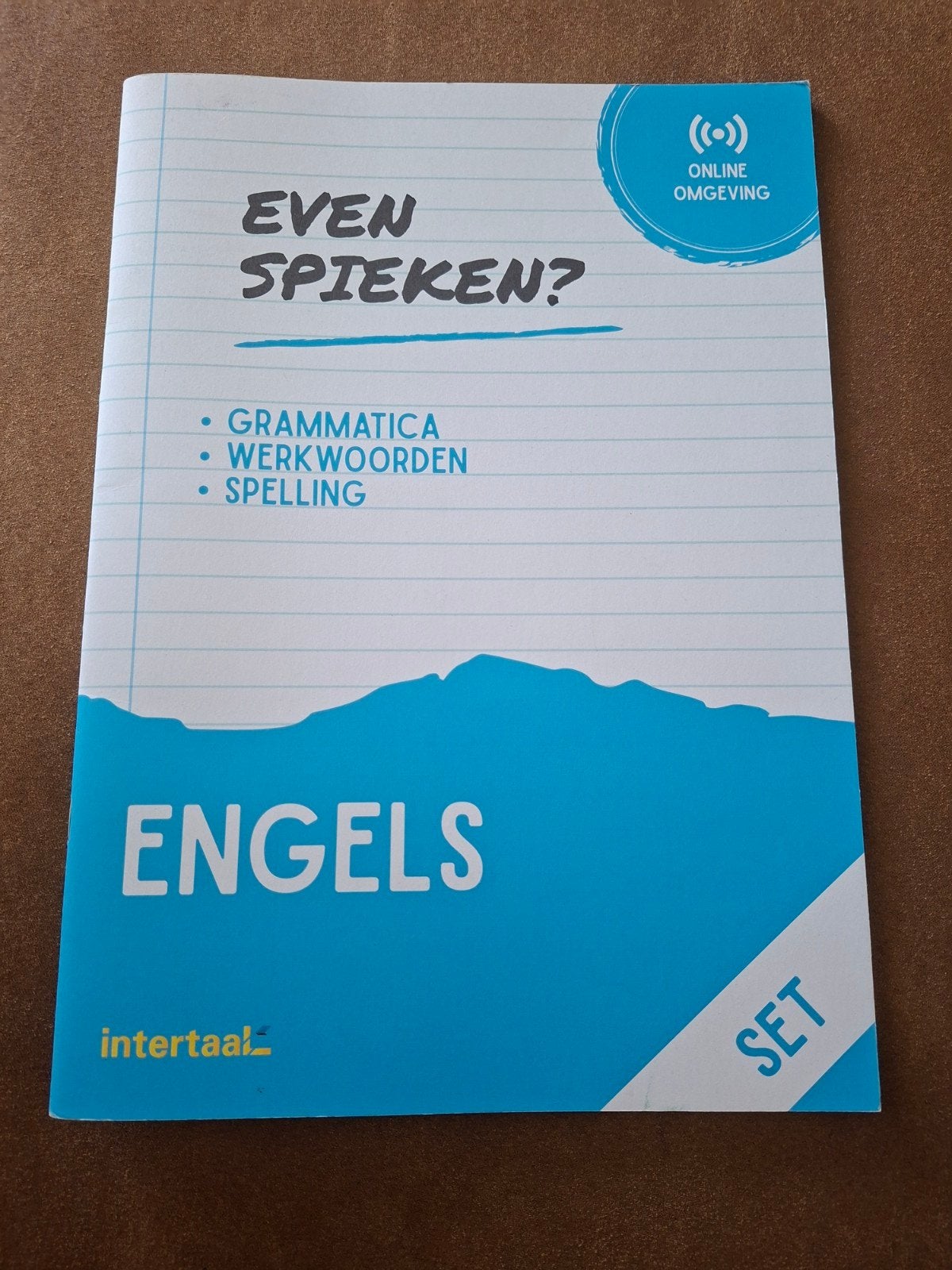 Even Spieken? Engels: Grammatica, Werkwoorden, Spelling, Ophalen of Verzenden, Zo goed als nieuw, Intertaal, Non-fictie