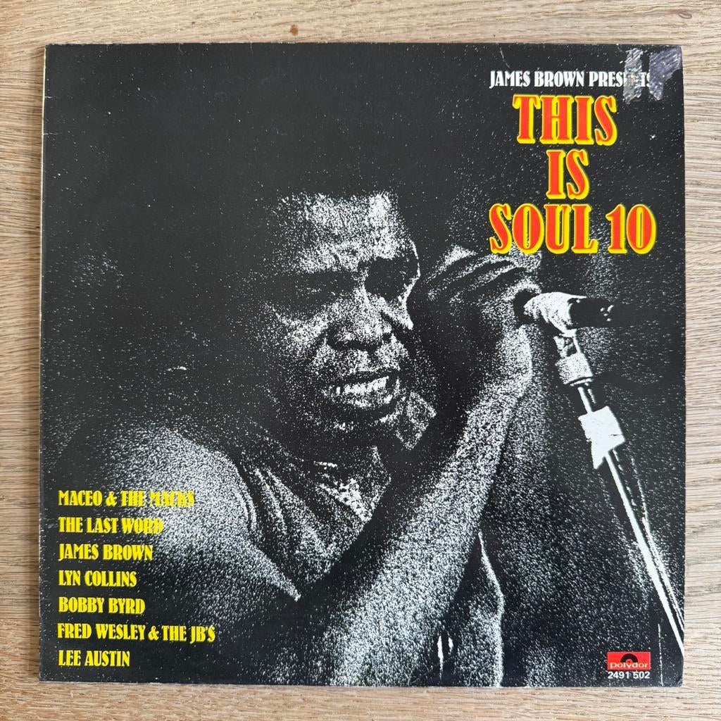James Brown This Is Soul Maceo Parker Lyn Collins LP Vinyl, Originele persing, Ophalen of Verzenden, Gebruikt, 12 inch