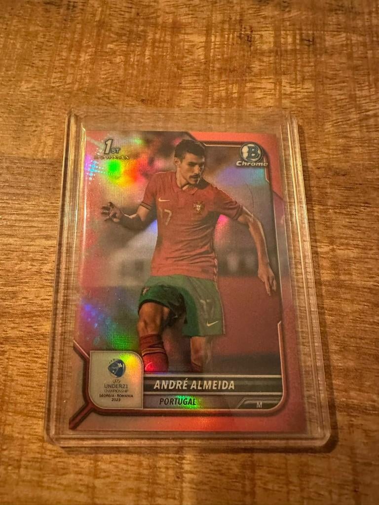 1st Bowman RC - André Almeida /150, Ophalen of Verzenden, Plaatje