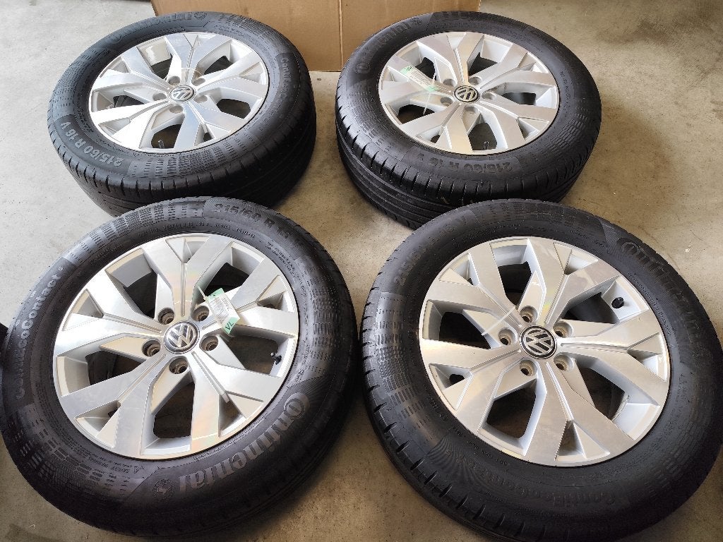 Passat B7 B8 Originele 16 inch Velgen zomerbanden 215/60R16, Auto-onderdelen, Ophalen, 215 mm, 16 inch, Banden en Velgen