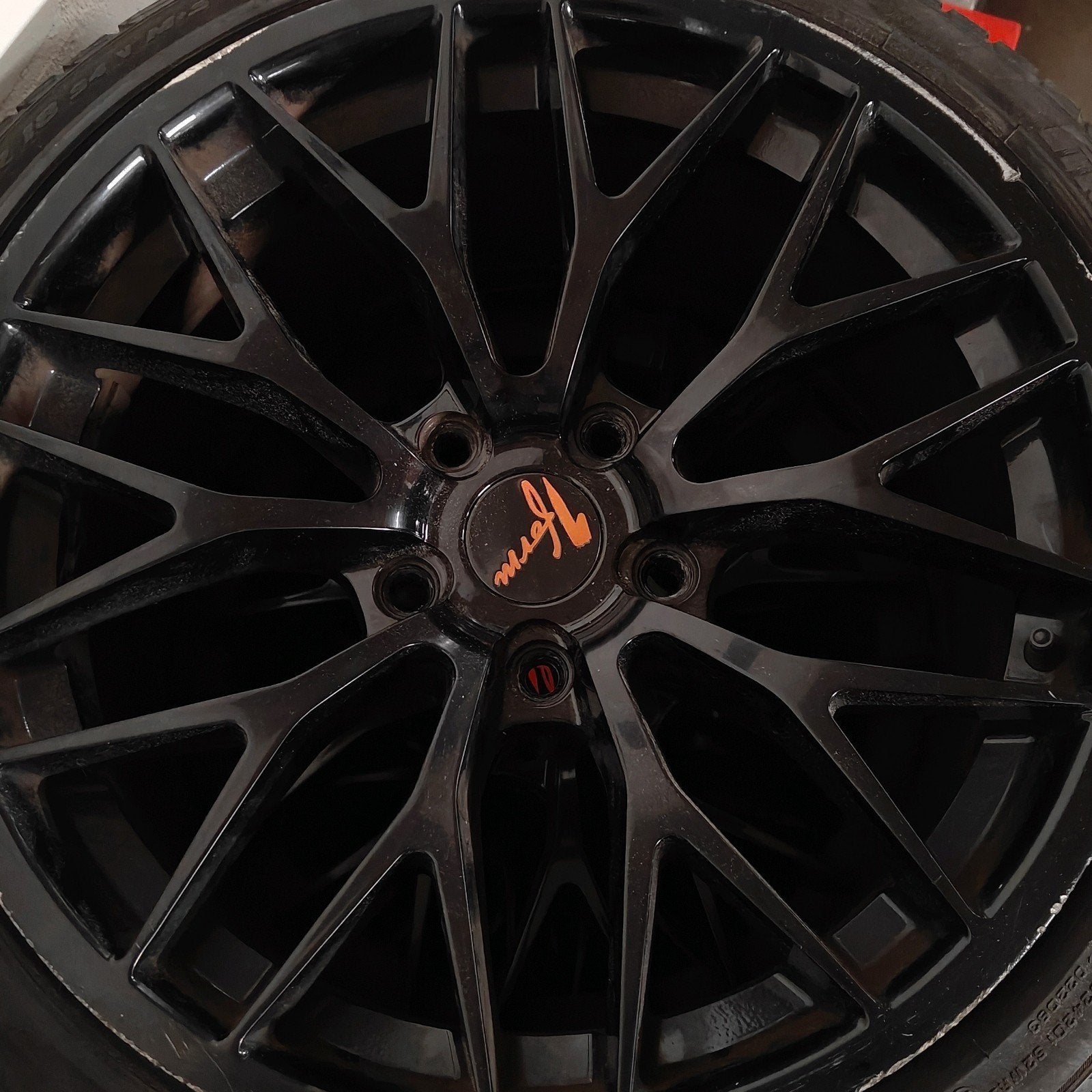 Set 18 inch wielen bmw, winter banden, Ophalen