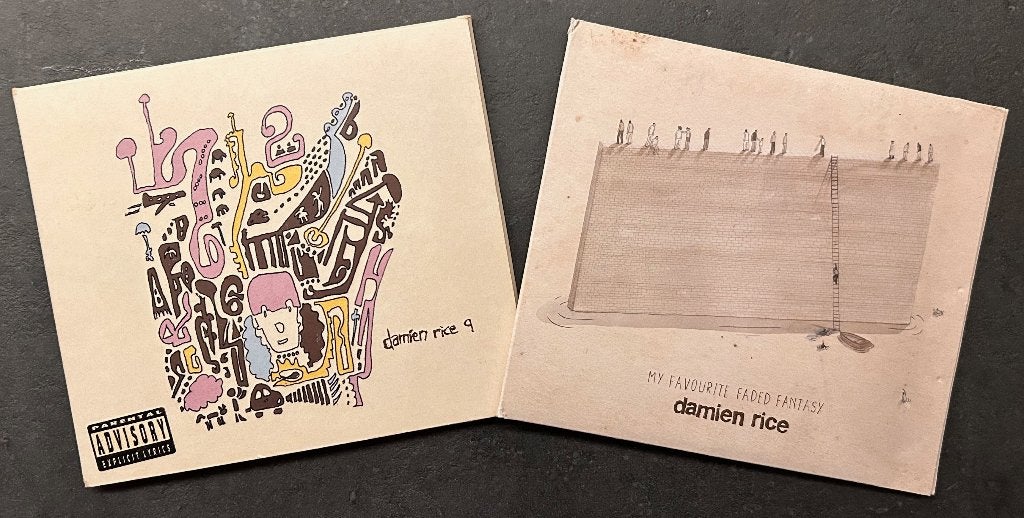 DAMIEN RICE - 9 & My favourite faded fantasy ( 2 CDs ), Ophalen of Verzenden, Zo goed als nieuw, Singer-songwriter