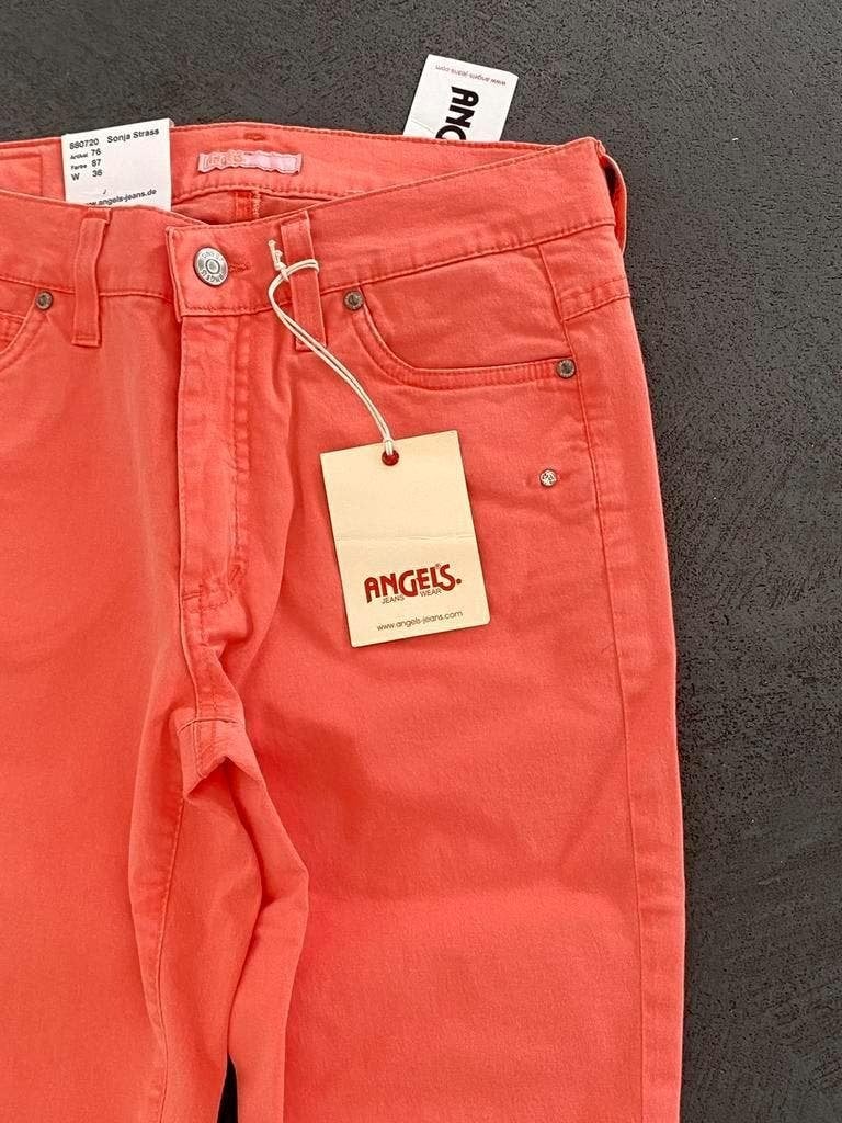 J221 Nieuw: 7/8e broek Angels maat 36=S  jeans spijkerbroek, Nieuw, Ophalen of Verzenden, Maat 36 (S), Lang