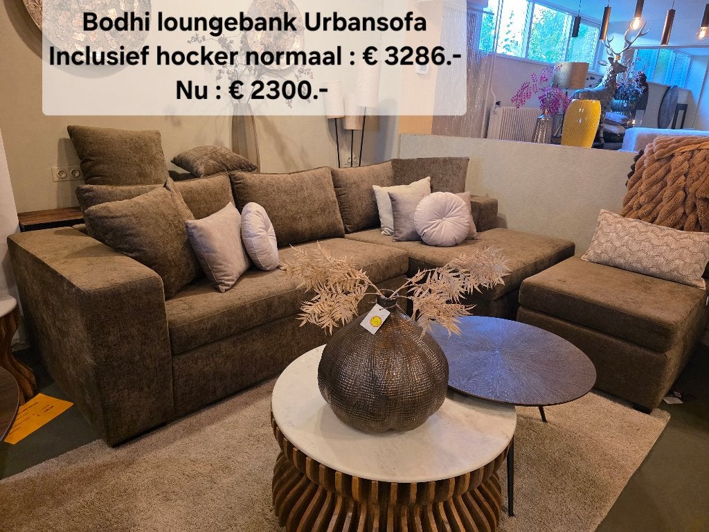 Banken en fauteuils afgeprijsd - ook van UrbanSofa, Ophalen of Verzenden, Nieuw