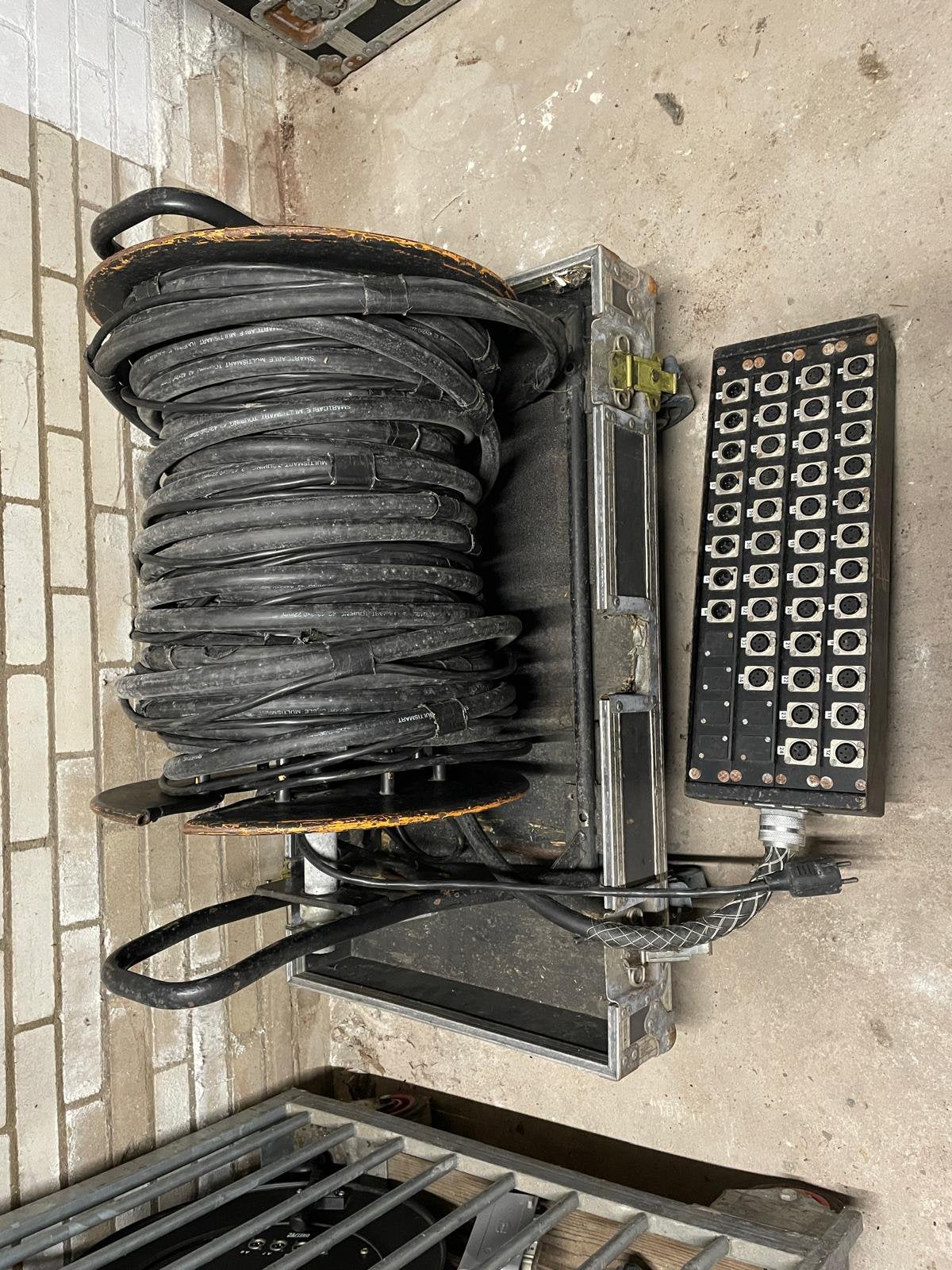 Multikabel 100 meter 34 in 8 retour, Ophalen, Gebruikt, Apparatuur
