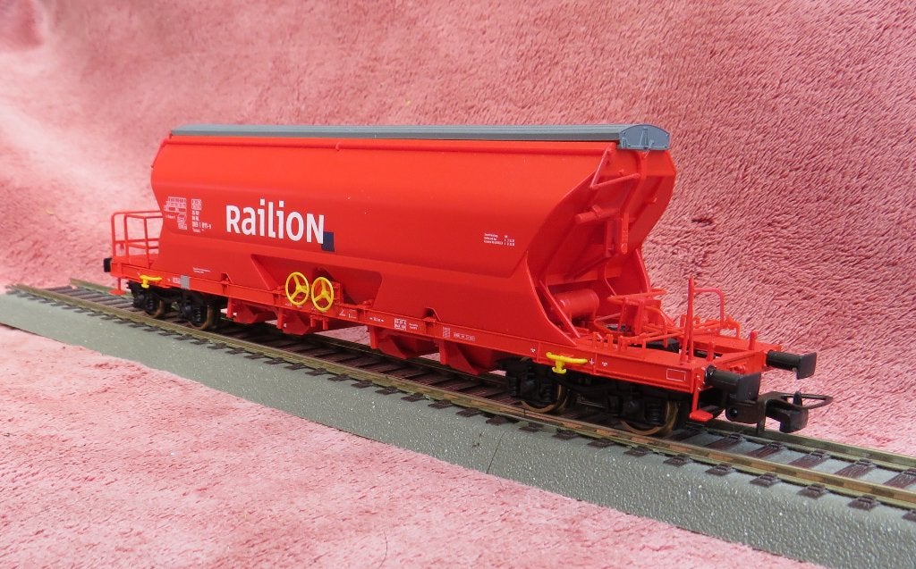 Piko 58313, NS Railion zelflosser met zwenkdak., Hobby en Vrije tijd, Modeltreinen | H0, Gelijkstroom, Wagon, Piko, Ophalen of Verzenden