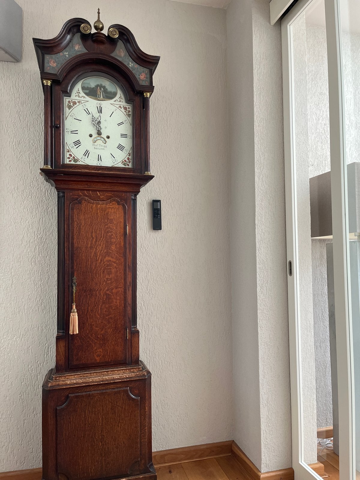 Antiek Engels staand horloge, ca. 1799 - Thomas Twigg Shilto