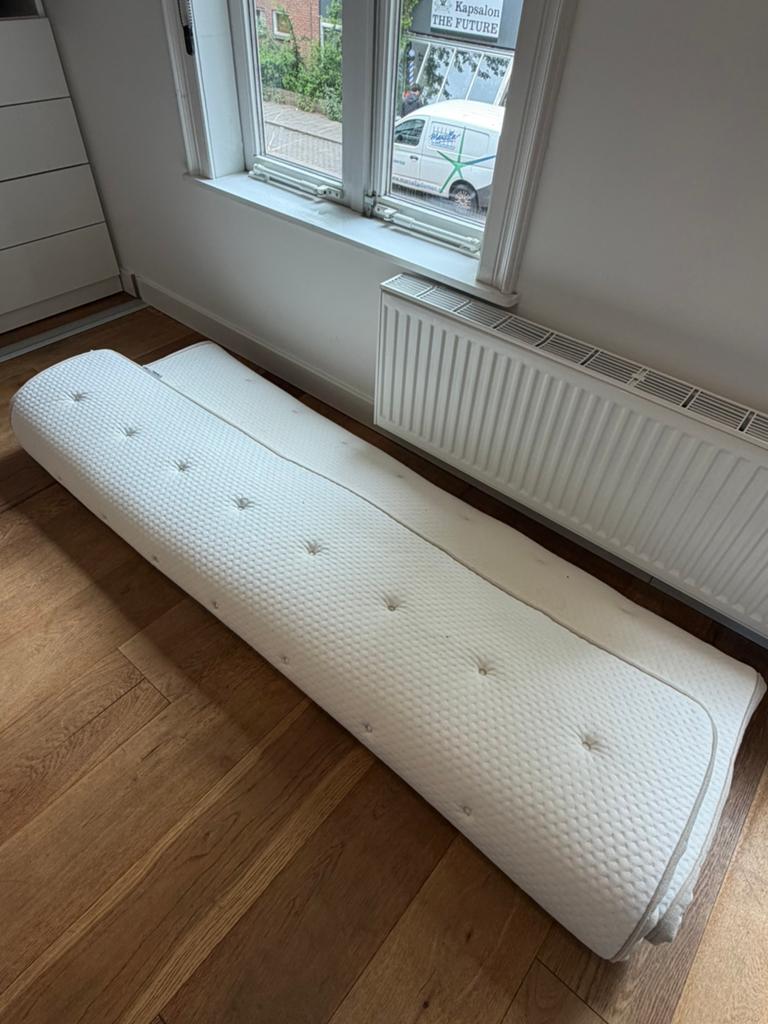 IKEA matrastopper 180x200 - gratis op te halen, Ophalen, Gebruikt, Wit, Tweepersoons