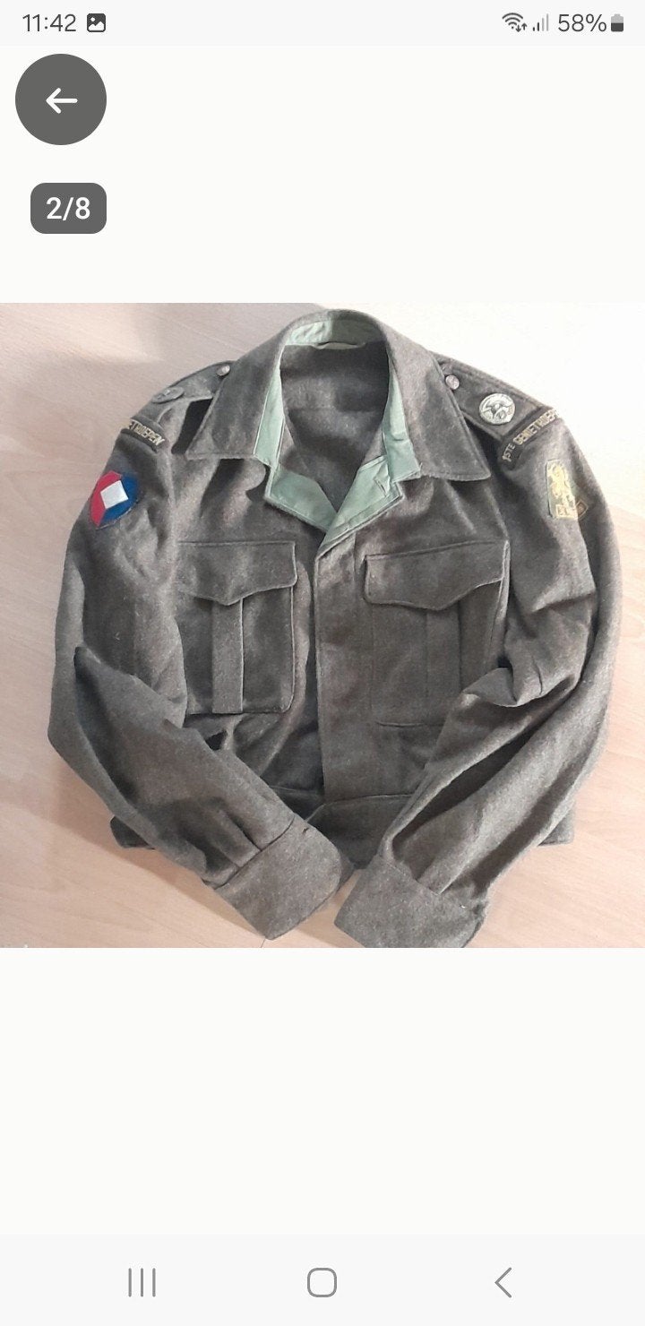 leger jas gezocht, Ophalen of Verzenden, Zo goed als nieuw, Maat 52/54 (L)