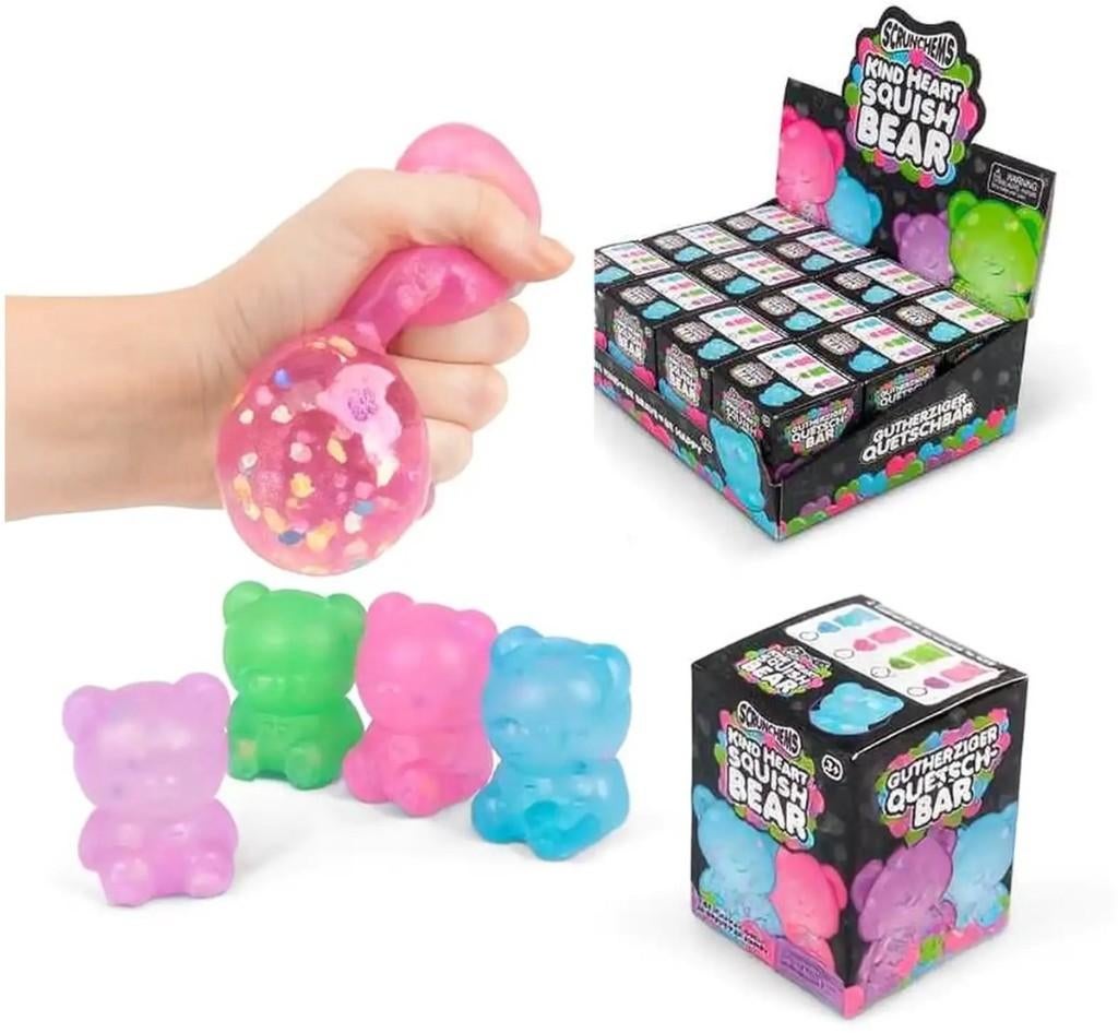 Gummie Bear Squishy Stressbal 7 cm (NIEUW) !!!, Ophalen of Verzenden, Nieuw