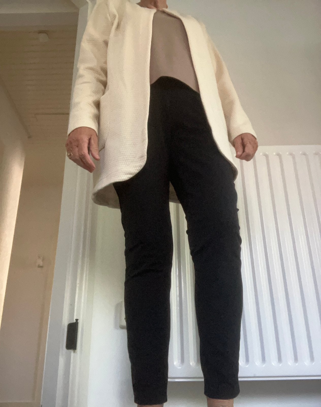 Driekwart vest, Ophalen of Verzenden, Zo goed als nieuw, Beige