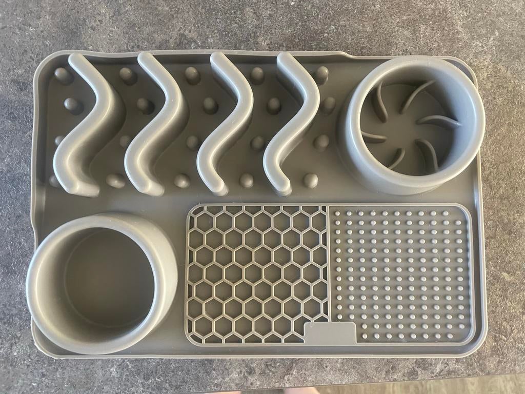 Honden likmat/speelmat voor snacks, Ophalen of Verzenden, Anti-schrok, Nieuw