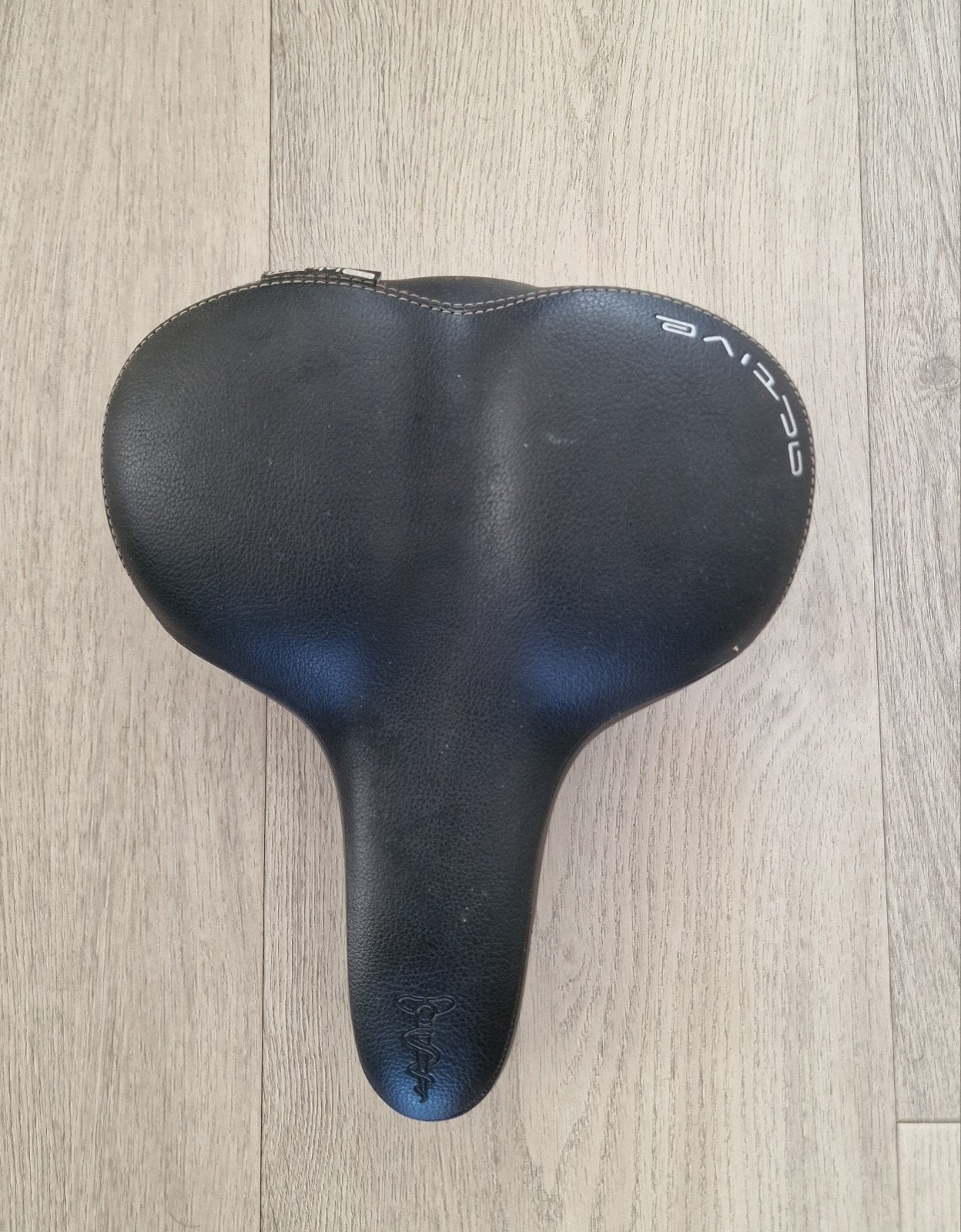 SQlab 621 Active fietszadel zwart - ergonomisch met Active s, Ophalen of Verzenden, Zo goed als nieuw, Zadel, Staal