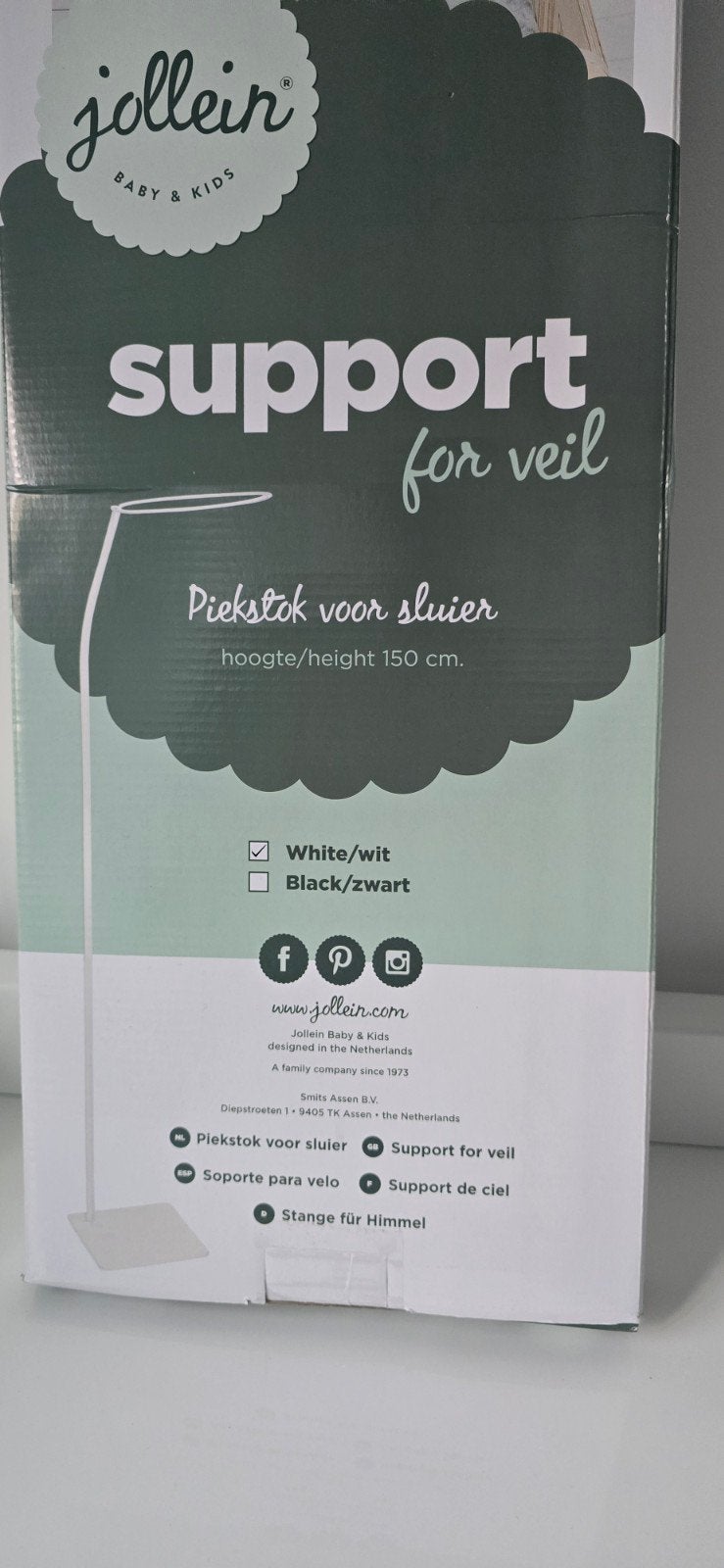 piekstok voor sluier babywieg/bed, Kinderen en Baby's, Babywiegjes en Ledikanten, Ophalen, Nieuw, Wieg