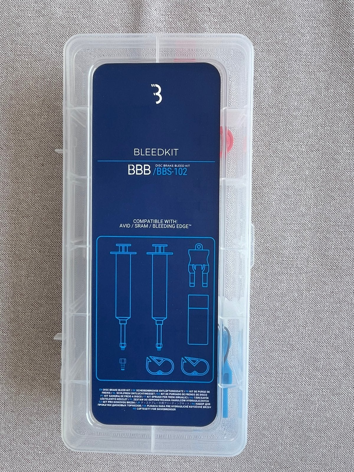 BBB bleedkit voor SRAM AVID BLEEDING EDGE, Fietsen en Brommers, Ophalen of Verzenden, Nieuw