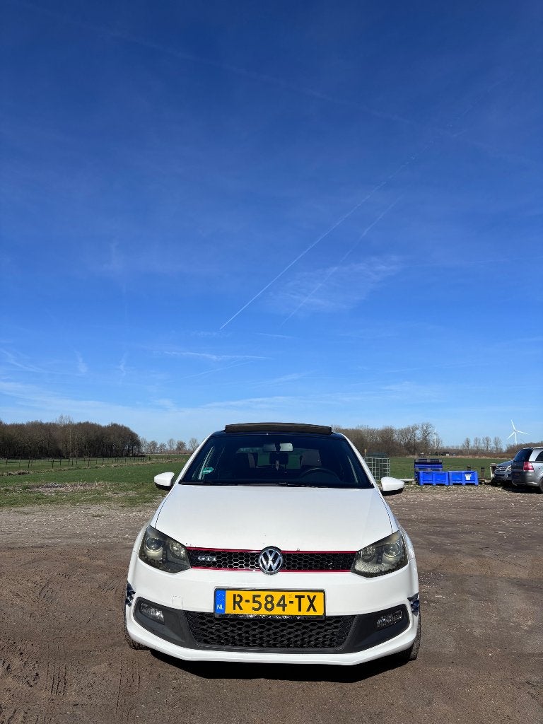 Volkswagen Polo 1.4 TSI 132KW DSG 2012 Wit, Automaat, Euro 5, Stof, 1169 kg