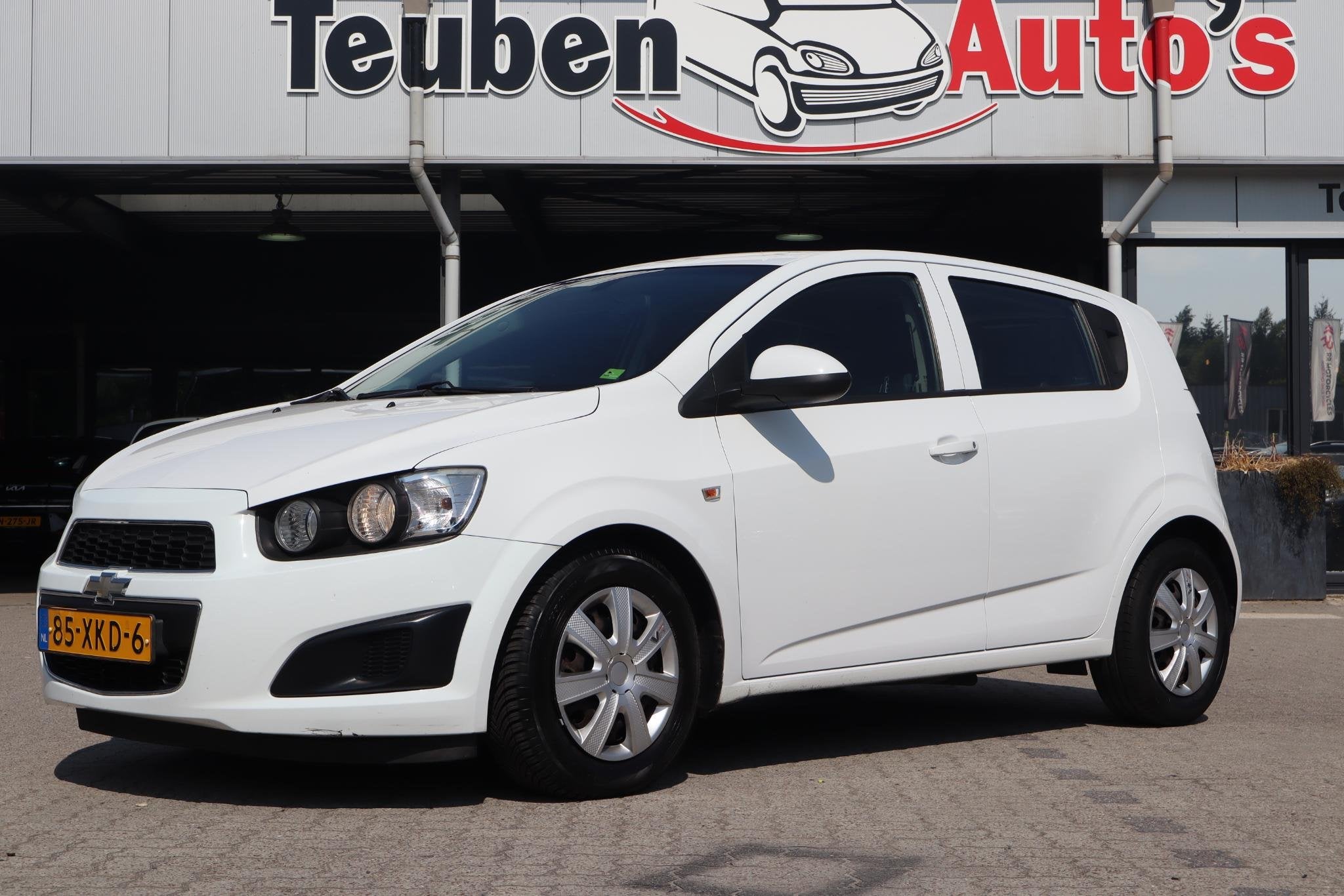Chevrolet Aveo 1.3D LT | Cruise control | Airco | 215.648Km, Auto's, Euro 5, Gebruikt, Aveo, Wit