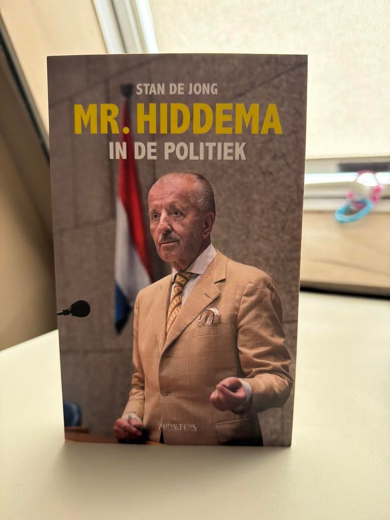 Mr. Hiddema in de politiek - Stan de Jong, Boeken, Ophalen of Verzenden, Zo goed als nieuw