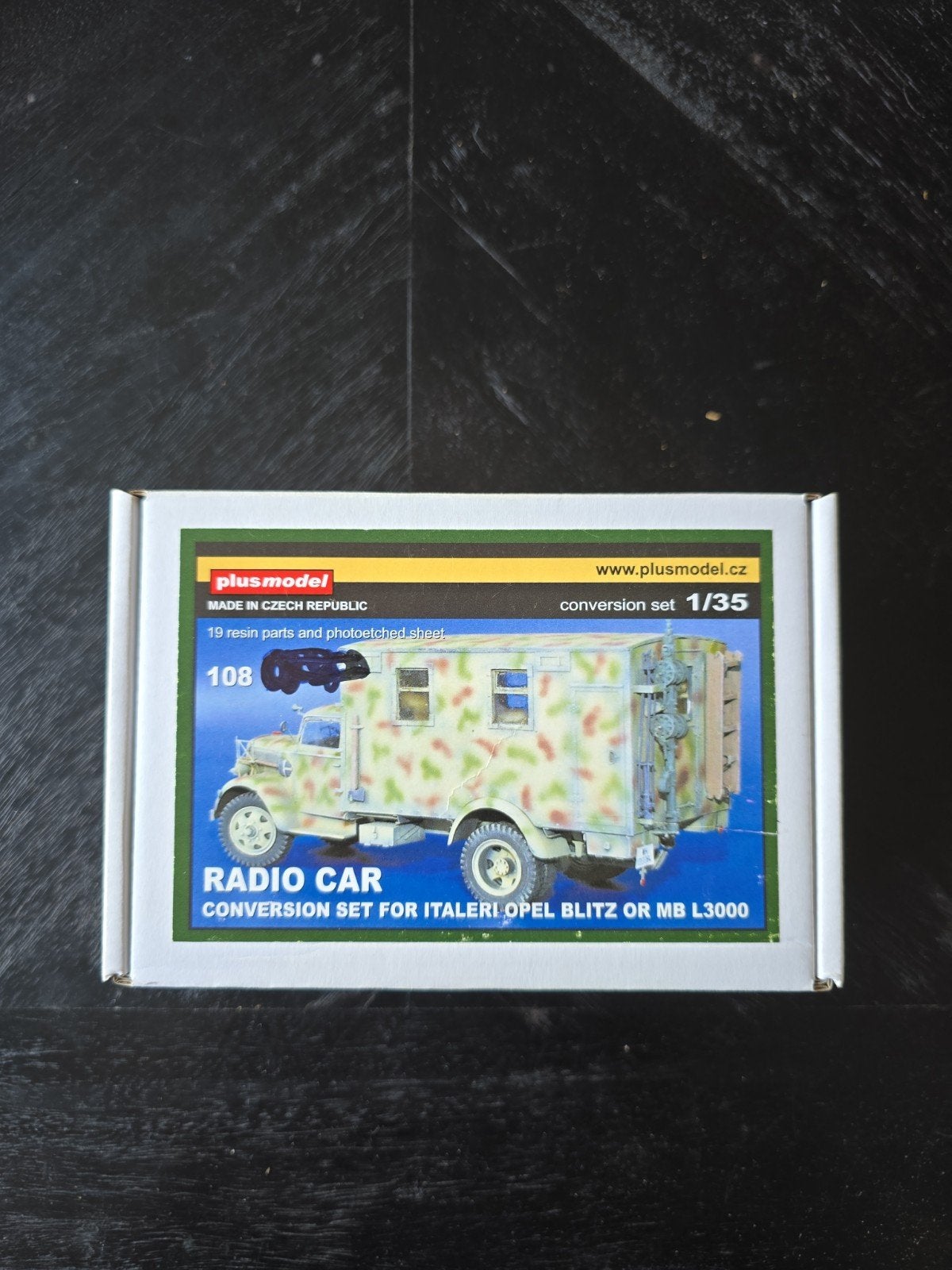 plus.model radio car opel blitz conversie 1:35, Ophalen of Verzenden, 1:32 tot 1:50, Auto, Overige merken