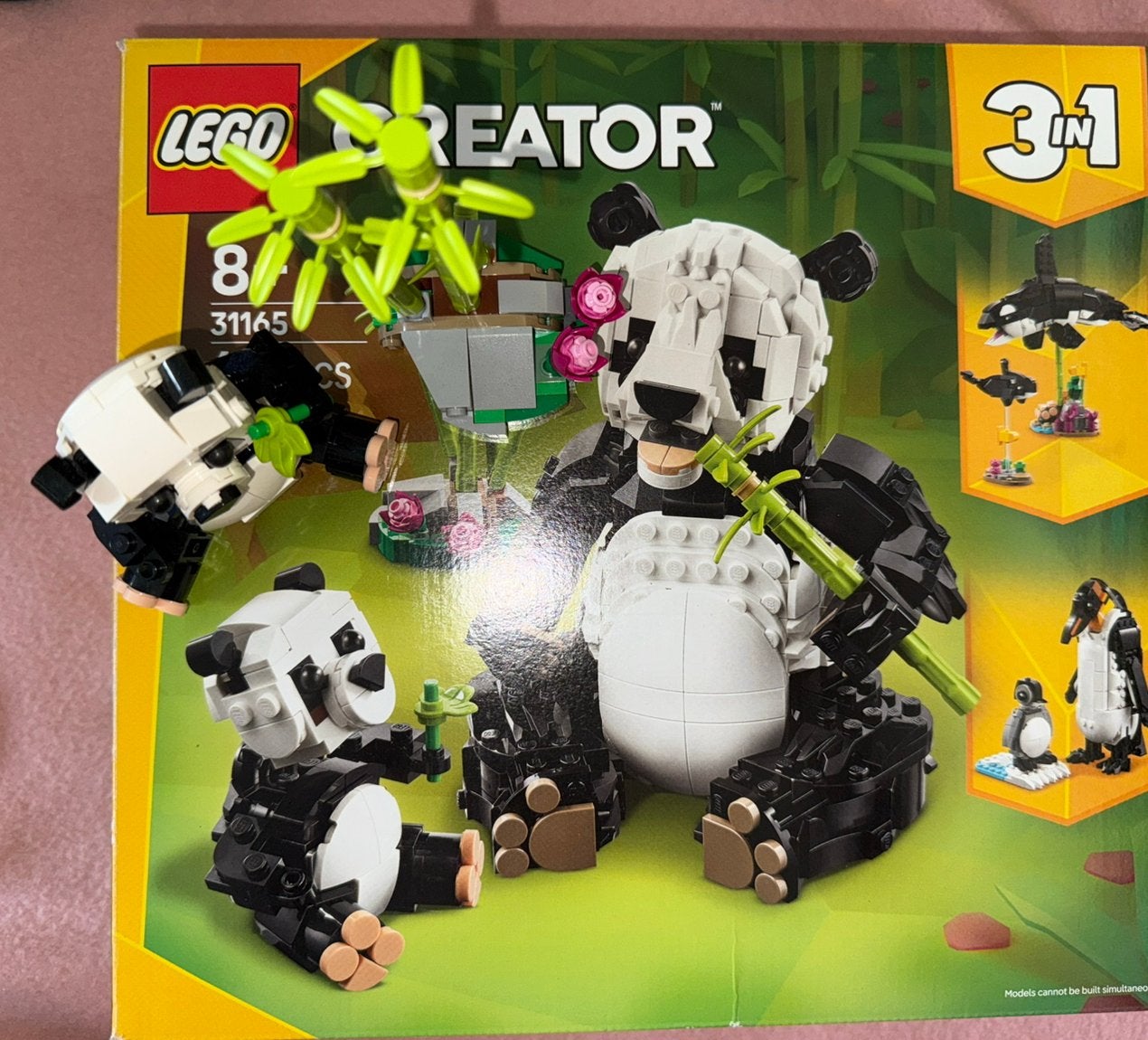 Lego set panda 3in1, Kinderen en Baby's, Speelgoed | Duplo en Lego, Ophalen, Zo goed als nieuw