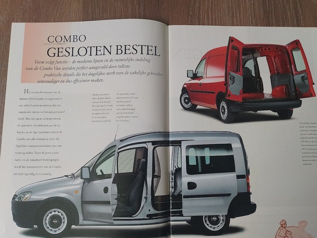 Opel Combo autofolder, Ophalen of Verzenden, Nieuw, Opel