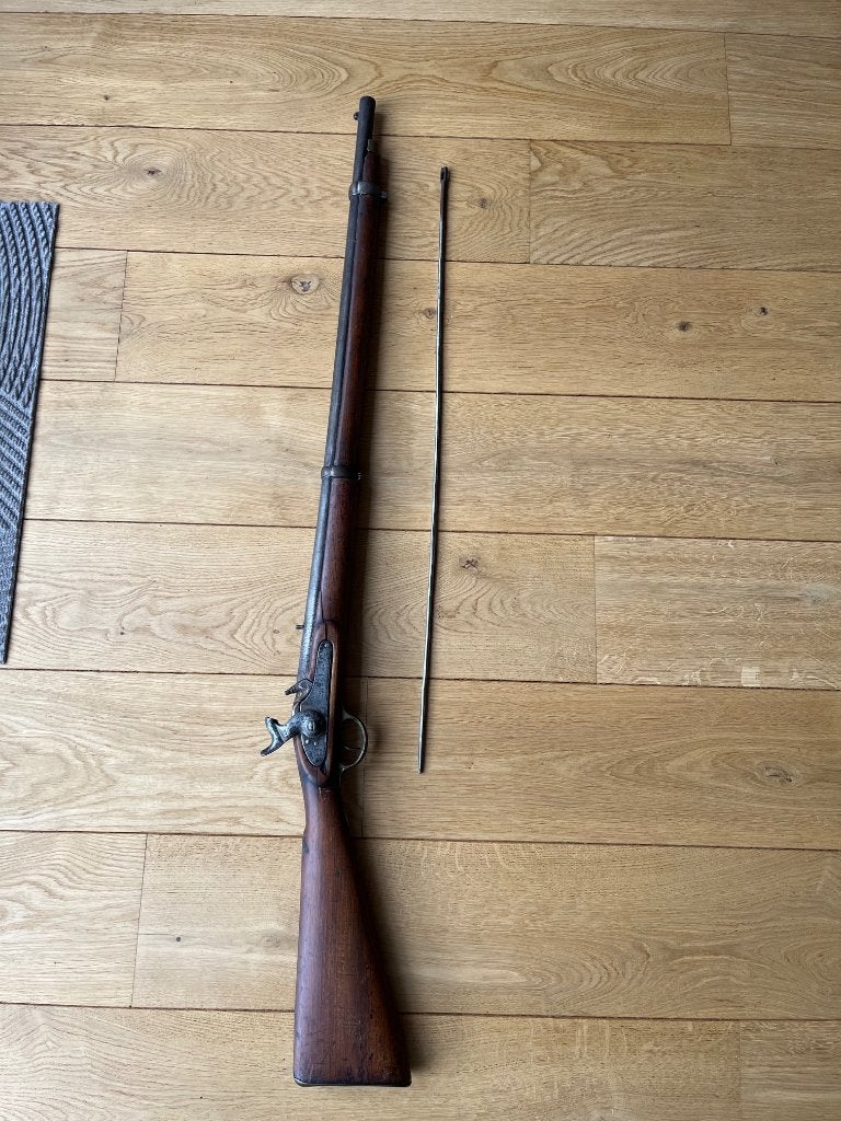 pattern 1853 britse tower Enfield antiek geweer pistool, Verzamelen, Ophalen of Verzenden, Overige soorten, Engeland
