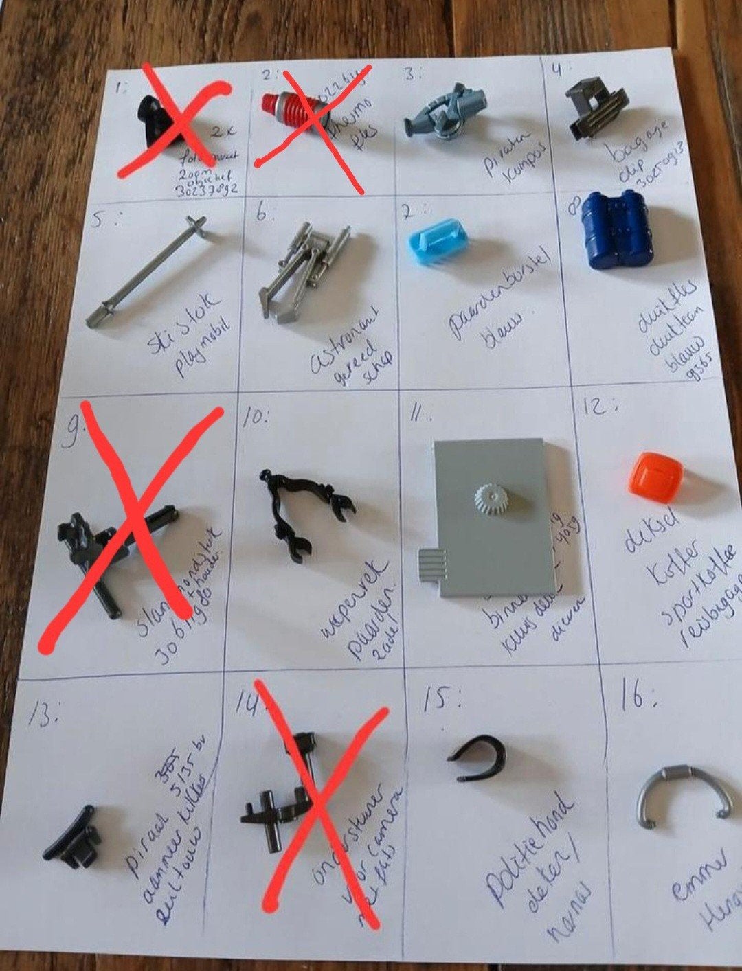 Playmobil losse onderdelen zie beschrijving, Ophalen of Verzenden, Zo goed als nieuw, Losse onderdelen