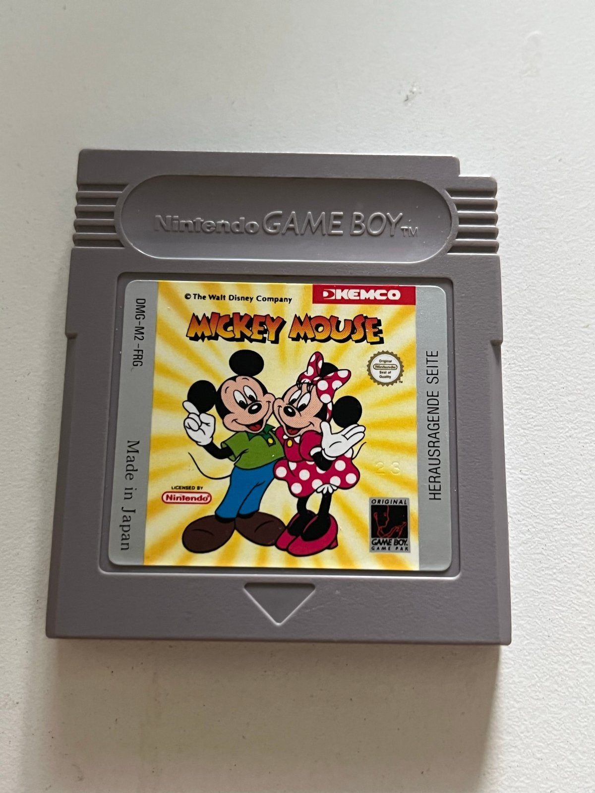 Mickey Mouse Game Boy - Klassiek Disney Avontuur, Spelcomputers en Games, Gebruikt, 1 speler, Ophalen of Verzenden, Vanaf 3 jaar