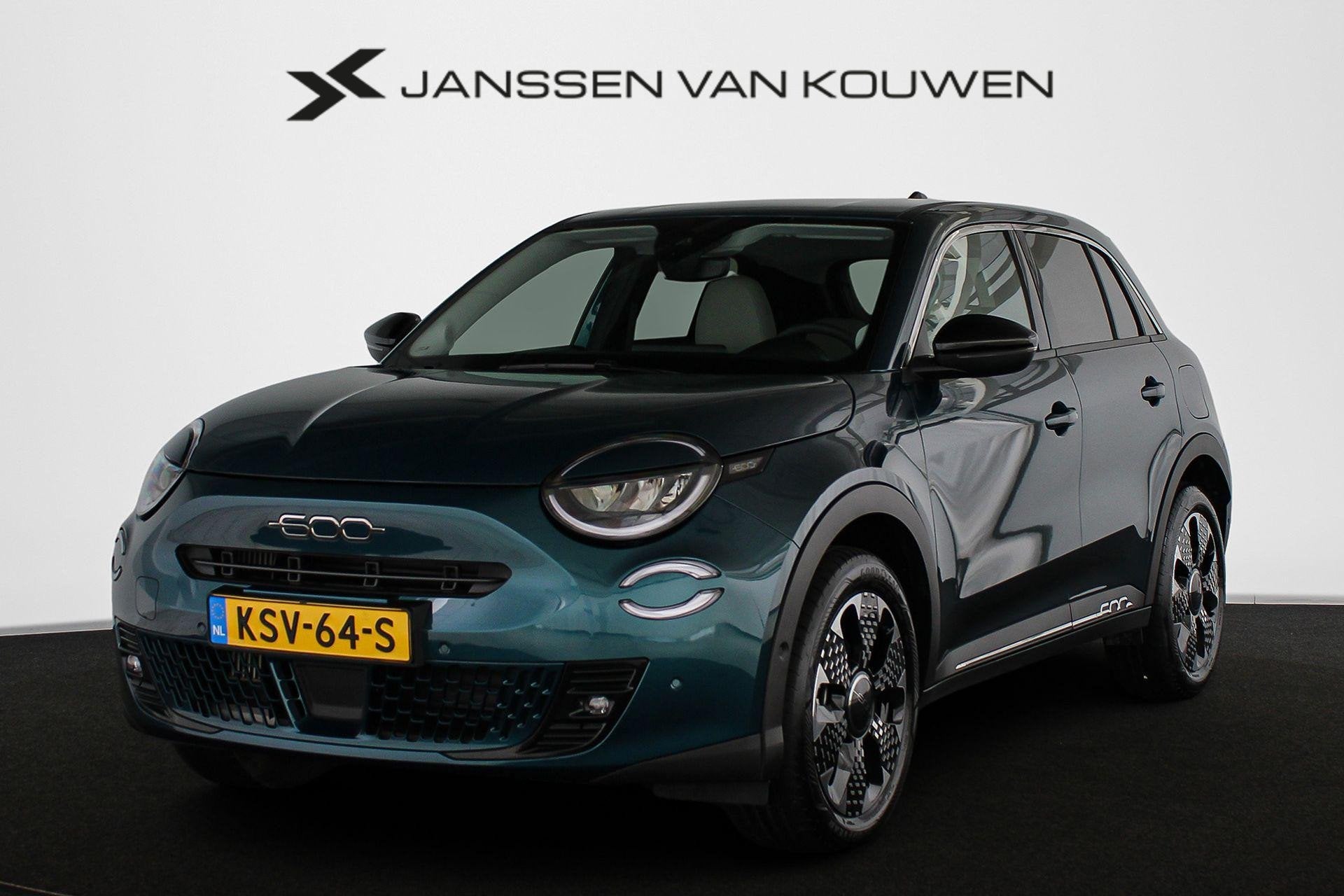 Fiat 600 1.2 Hybrid La Prima Leder Stoelverwarming Massage K