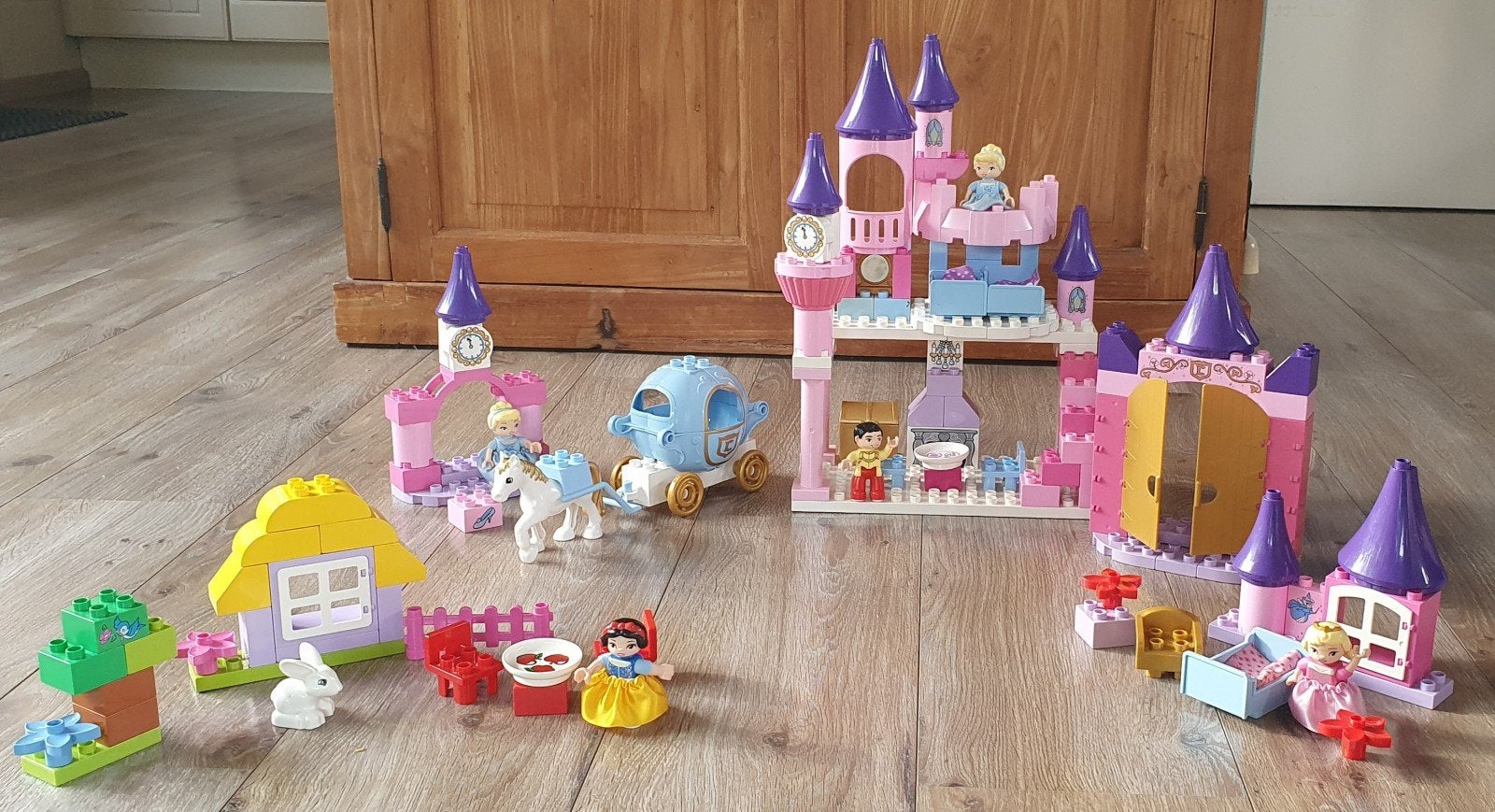 Grote combinatieset  Duplo Disney Princess ( 4 sets), Compleet, Ophalen of Verzenden, Zo goed als nieuw, Complete set