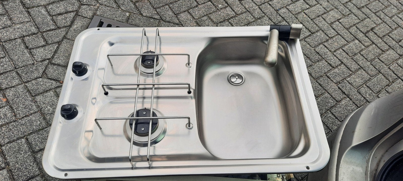 nieuwe Dometic kookplaat met spoelbak, Caravans en Kamperen, Ophalen of Verzenden, Nieuw